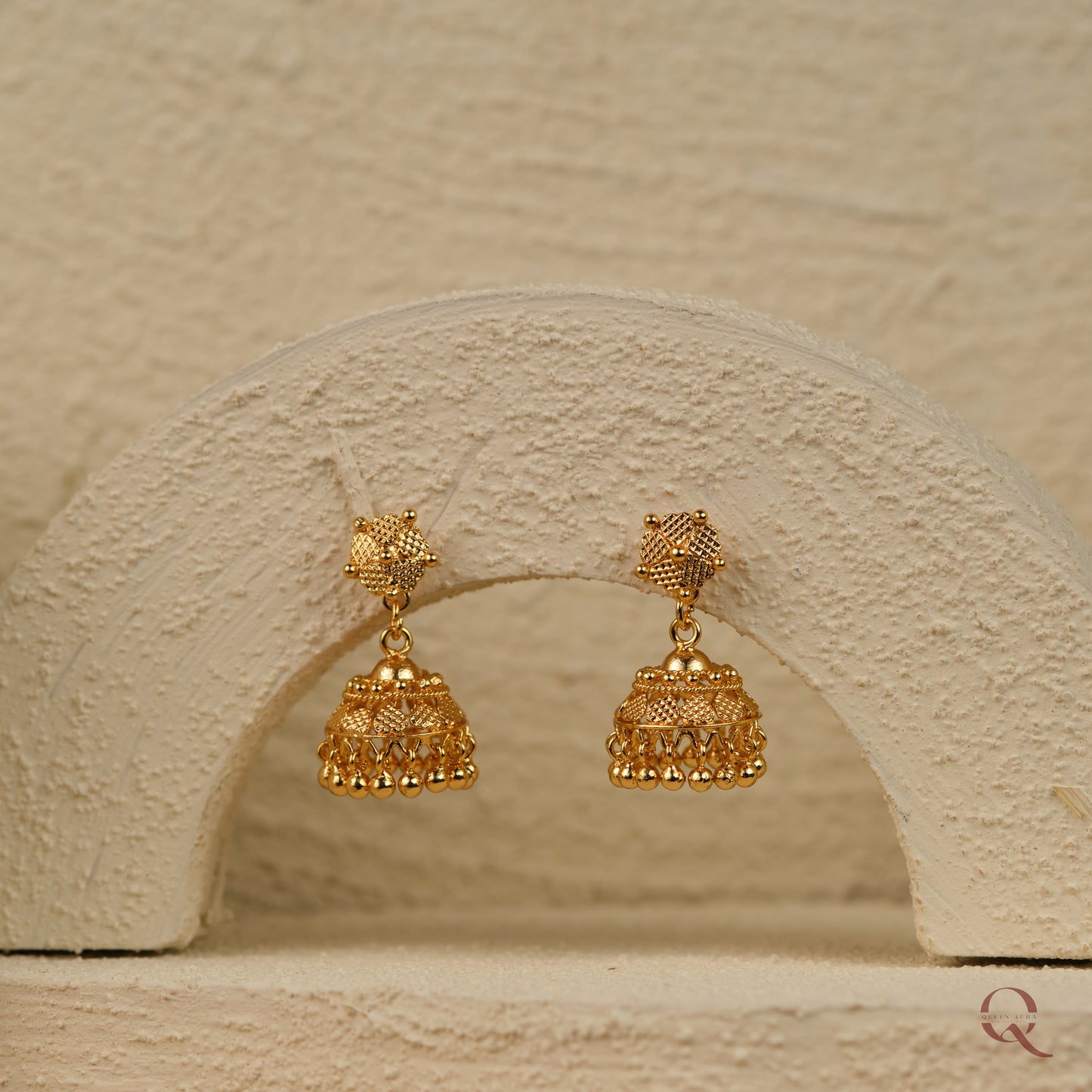 Golden Stud Jhumka ERA16