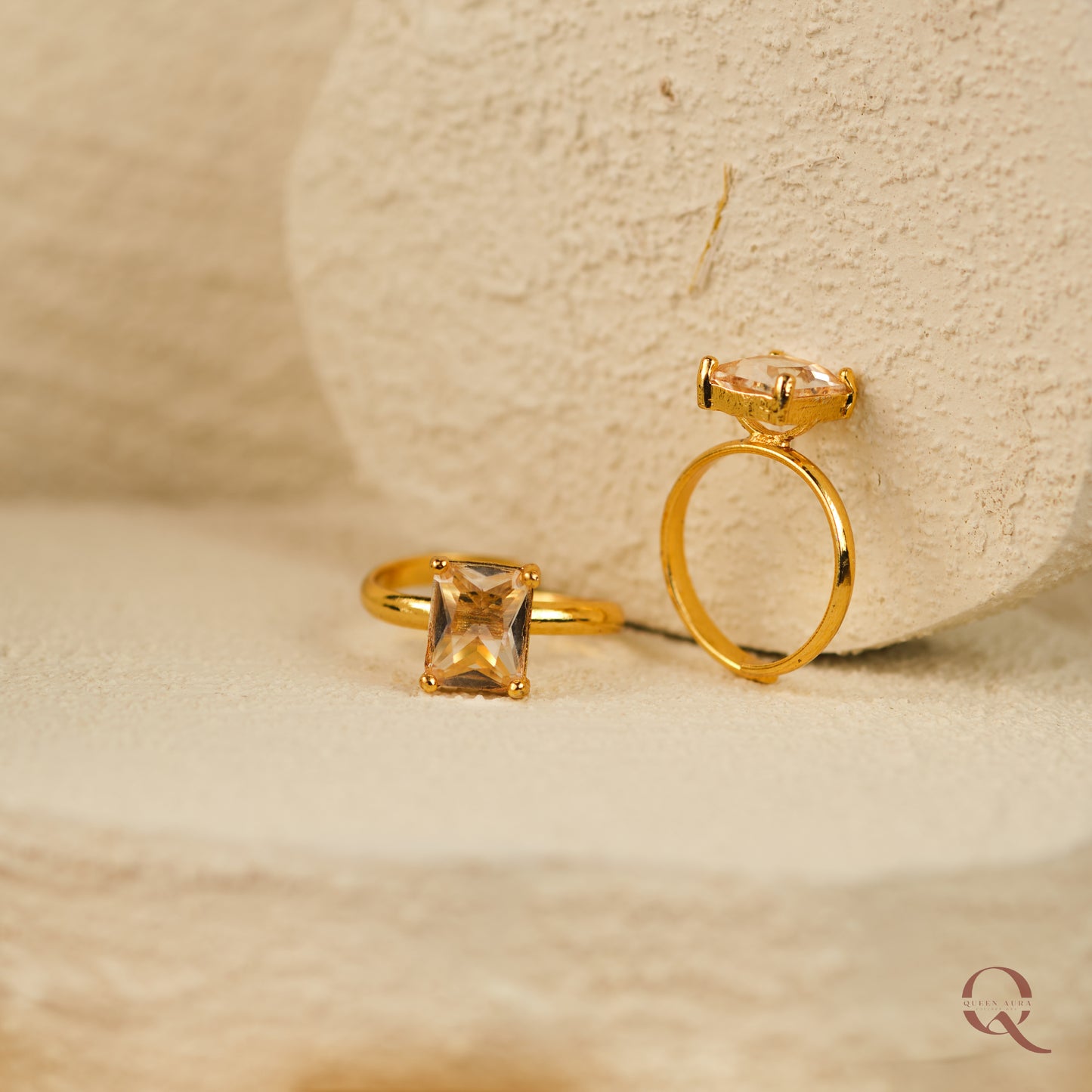 Adjustable Stone Ring RIA11