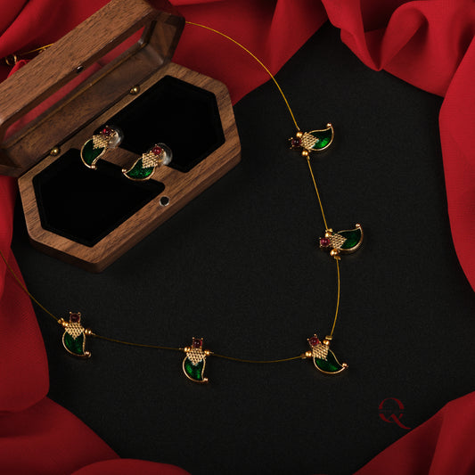 Invisible Chain Manga Necklace NKB11