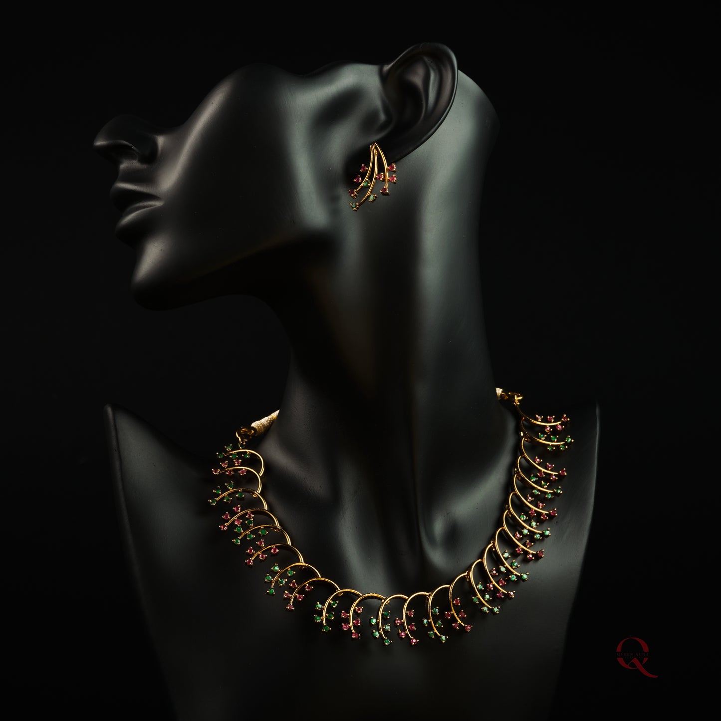 Colour Stone Necklace NKB15