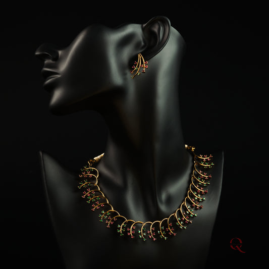 Colour Stone Necklace NKB15