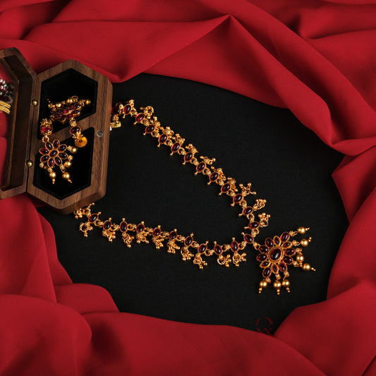 Double Sided Necklace Set NKC13