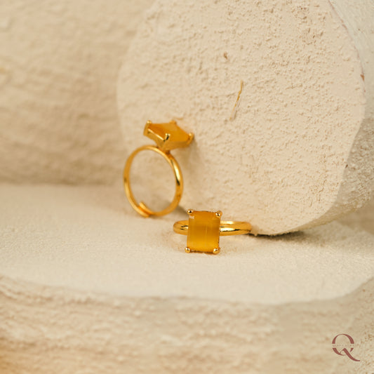 Adjustable Stone Ring RIA11