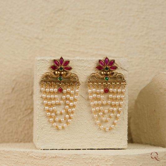 Flower Jhumka ERB12