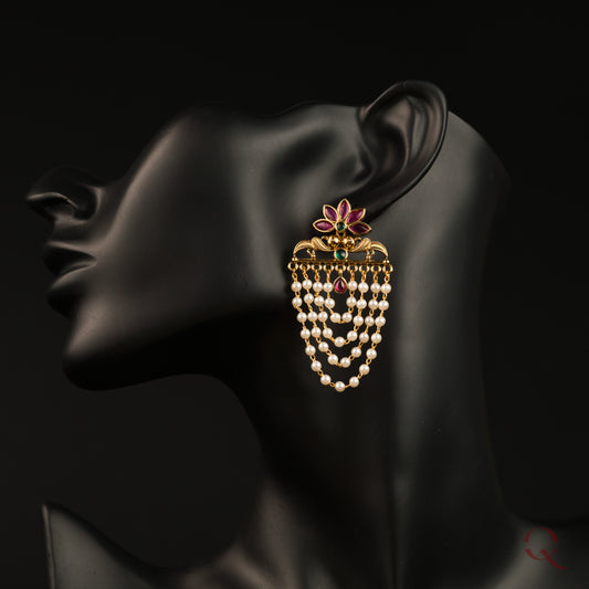 Flower Jhumka ERB12