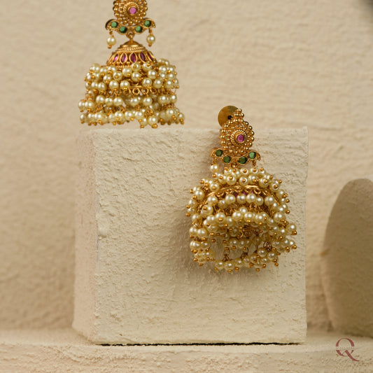 Premium Pearl Jhumka ERD14
