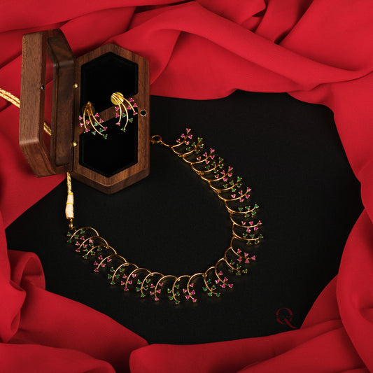 Colour Stone Necklace NKB15