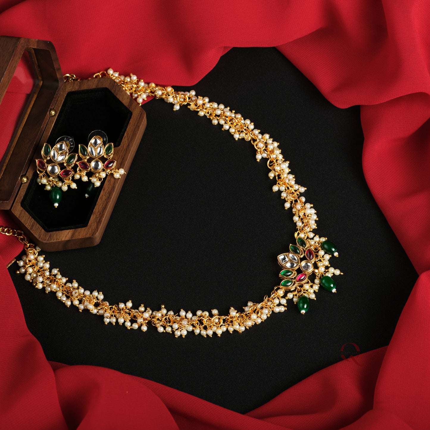 Lotus Pearl Necklace NKB24