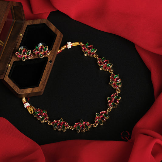Lotus Necklace NKB35