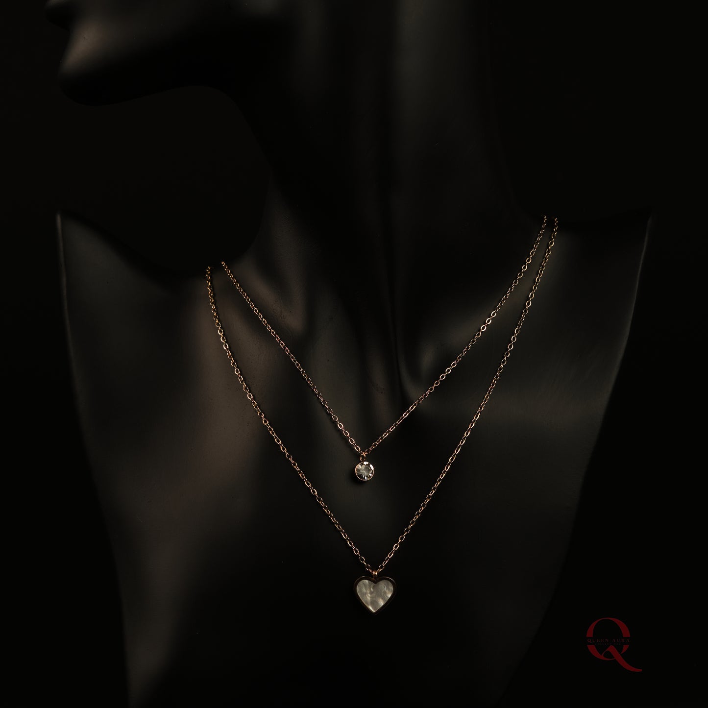 Ivory Heart - Pendant NKE11