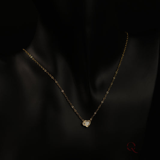 Petite Heart Pendant- NKE14