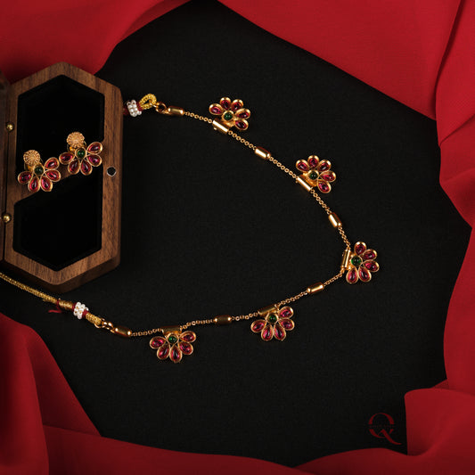 Simple Flower Necklace NKG11
